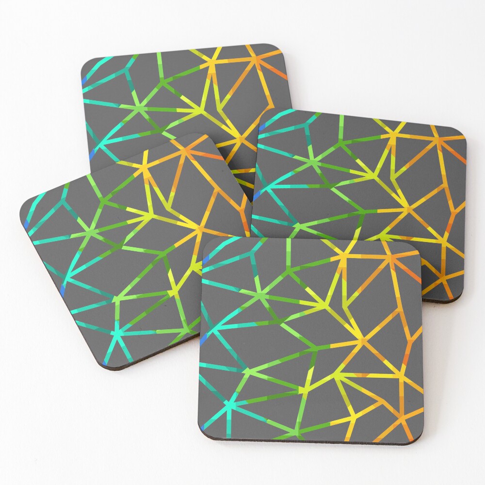 Item preview, Coasters (Set of 4) designed and sold by WildGeometric.