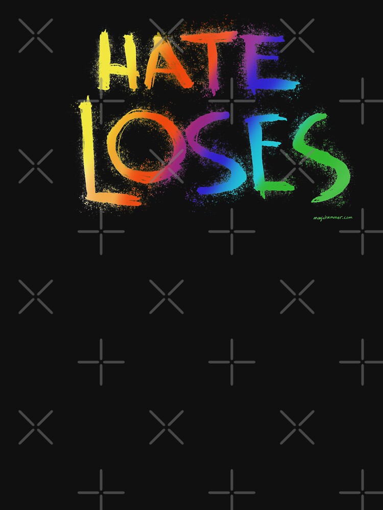 Hate Loses (Rainbow) by magichammer