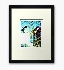 Legal at the corner Framed Print