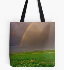 "A Late Afternoon Shower" Tote Bag