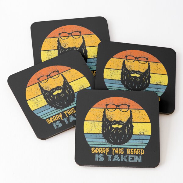 Item preview, Sorry this beard is taken Funny Bearded Men Gift for Husband Dad Grandpa designed and sold by Md. Manjur Ahamed.