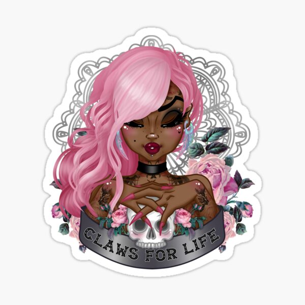 Claws for Life Pink Edition Sticker