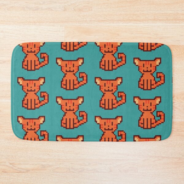Item preview, Orange Pixel Tabby Cat designed and sold by SubtleSplit.