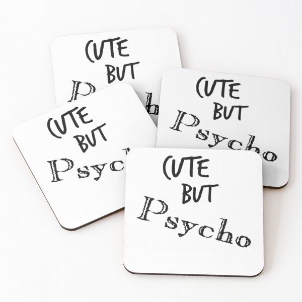Item preview, Cute But Psycho Black designed and sold by MarcoColeman4.