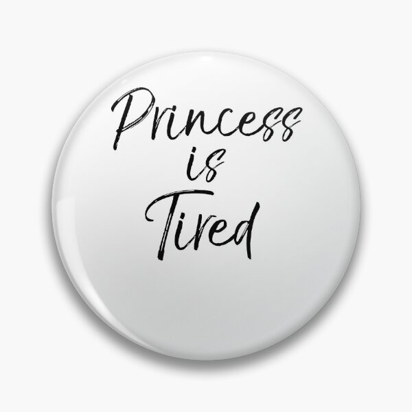 Artikelvorschau, Princess is Tired Funny Workout Quote entworfen und verkauft von TNDesignStudio.