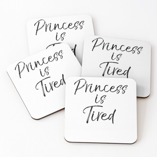 Item preview, Princess is Tired Funny Workout Quote designed and sold by TNDesignStudio.