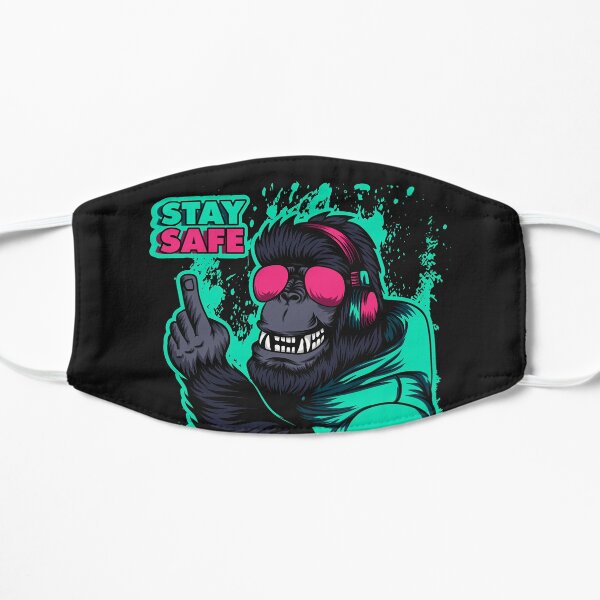 Â with big teeth Flat Mask