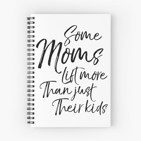 Artikelvorschau, Some Moms Lift More than Just Their Kids Funny Workout Quote entworfen und verkauft von TNDesignStudio.