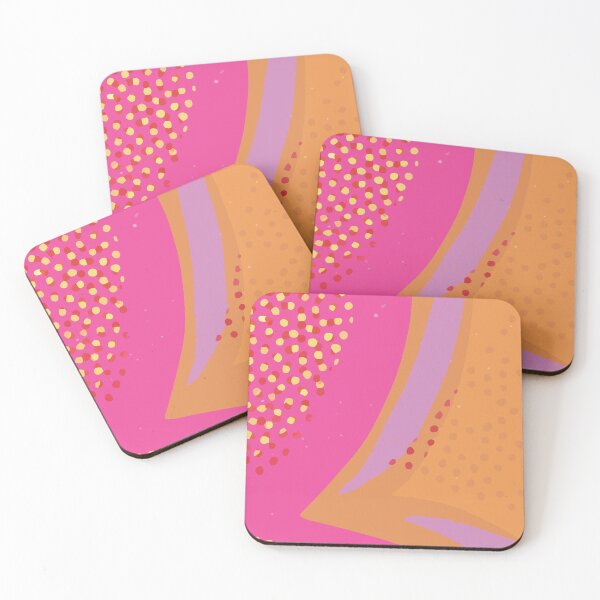 Item preview, Abstract Modern Contemporary High-Contrast Background in Pink Color GC-118-1 designed and sold by GraphicCharms.