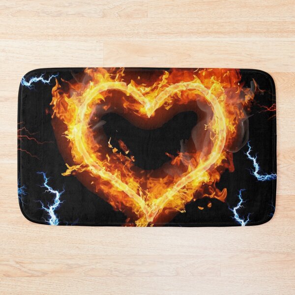 Item preview, lightning heart  designed and sold by johnnyssandart.