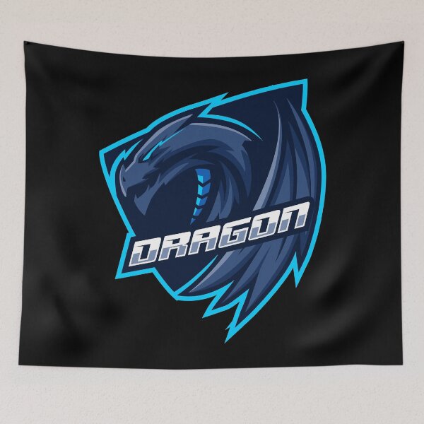 Item preview, Angry Blue Dragon designed and sold by Vector Scout Lab.