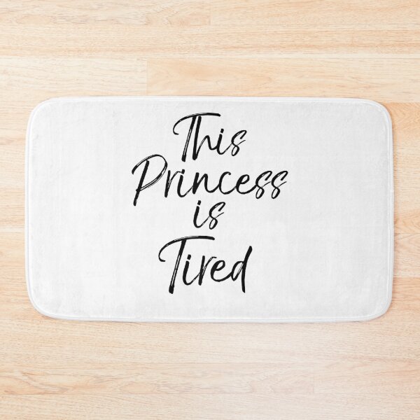 Item preview, This Princess is Tired Funny Workout Quote designed and sold by TNDesignStudio.