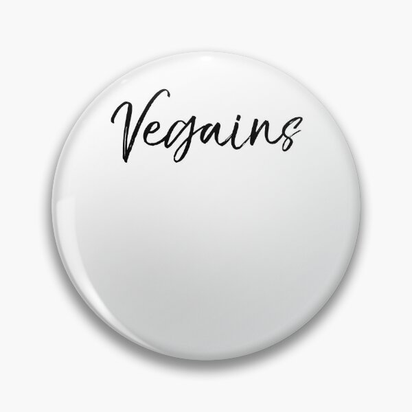 Artikelvorschau, Vegains Vegan Gains Pun Funny Workout Quote entworfen und verkauft von TNDesignStudio.