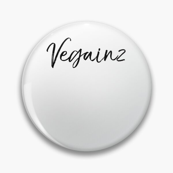 Item preview, Vegainz Vegan Gains Pun Funny Workout Quote designed and sold by TNDesignStudio.