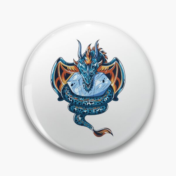Item preview, Blue Dragon With Diamond designed and sold by Vector Scout Lab.