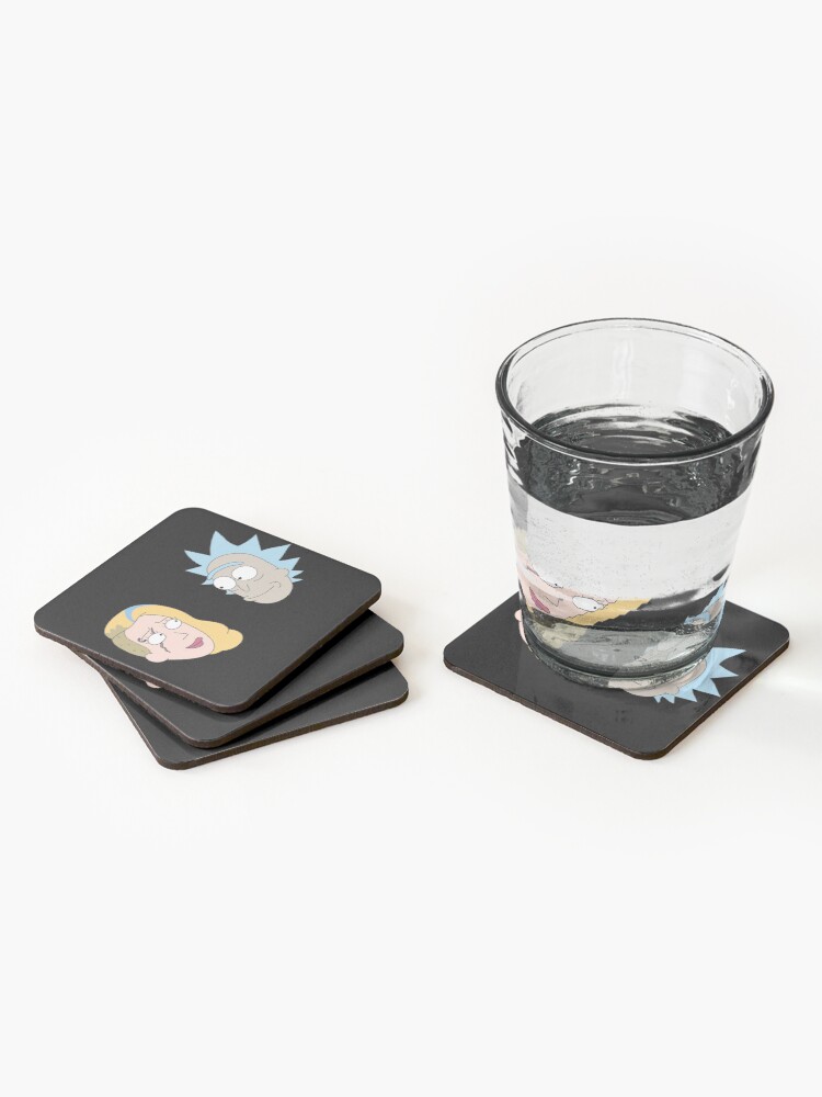Alternate view of Rick Sanchez and Beth Smith from Rick and Morty ™ Coasters (Set of 4)