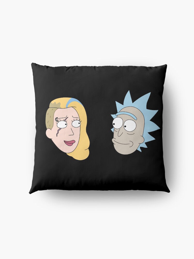 Alternate view of Rick Sanchez and Beth Smith from Rick and Morty ™ Floor Pillow