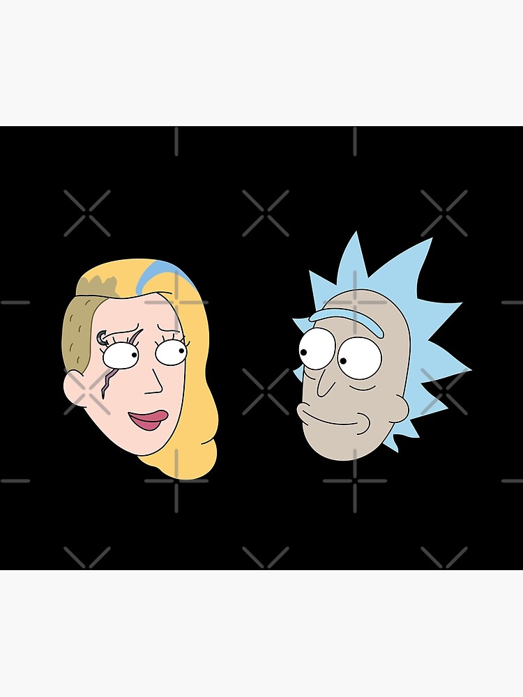Rick Sanchez and Beth Smith from Rick and Morty ™ by AmpersandCuster