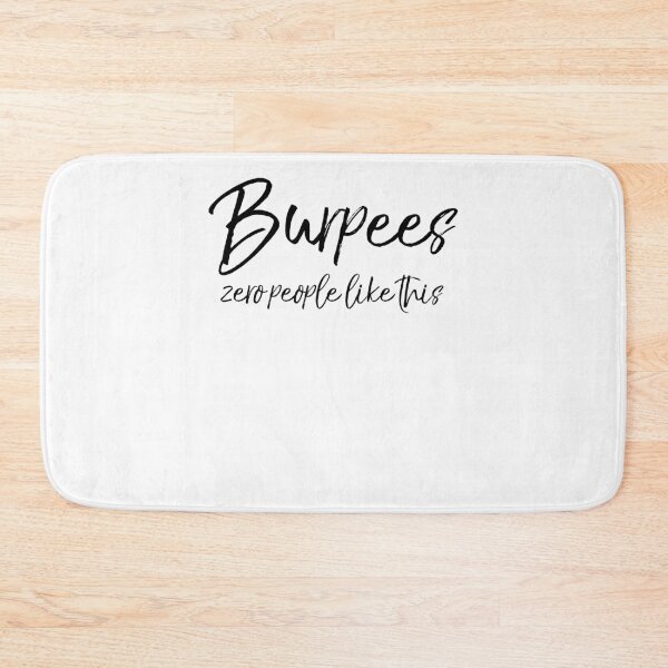 Item preview, Buprees Zero People Like This Workout Quote designed and sold by TNDesignStudio.