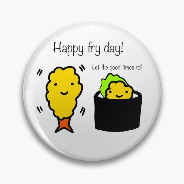 Item preview, Happy Fryday! Let The Good Times Roll designed and sold by godelicious.