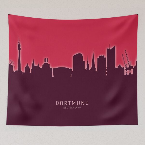 Item preview, Dortmund Germany Skyline designed and sold by ArtPrints.