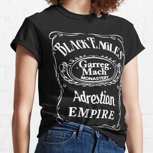 Black Eagles Whiskey Inspired Label Classic T-Shirt