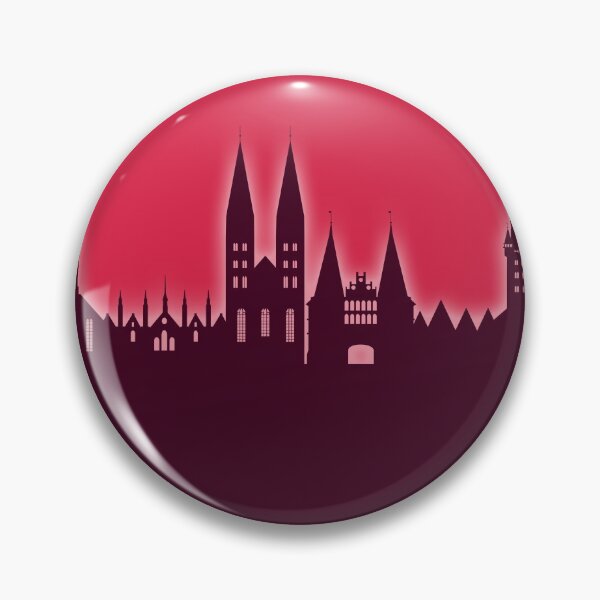 Item preview, Lubeck Germany Skyline designed and sold by ArtPrints.