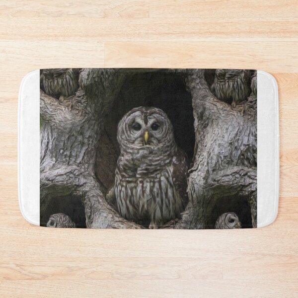 Item preview, OWLS IN TREE  designed and sold by johnnyssandart.