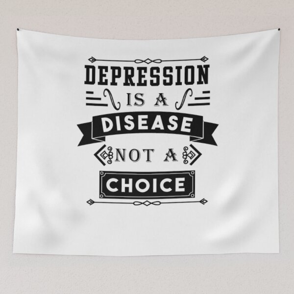 Item preview, Depression Is A Disease Not A Choice designed and sold by MarcoColeman4.
