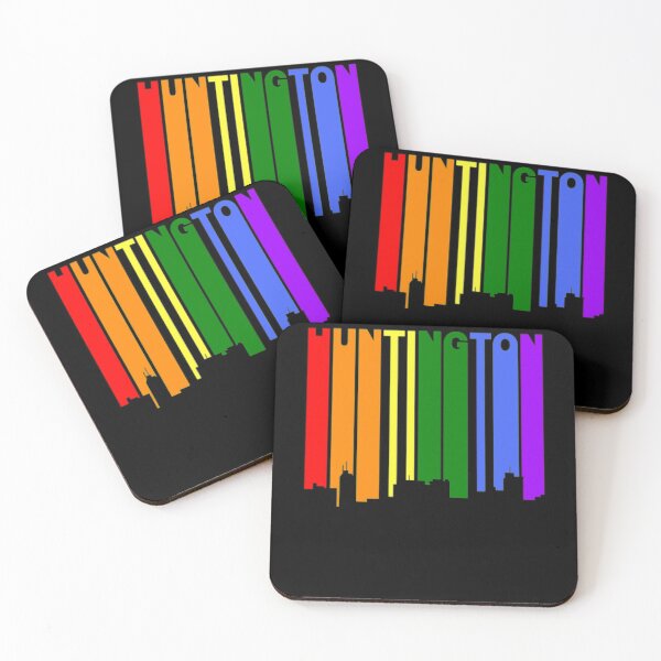 Item preview, Huntington West Virginia Gay Pride Skyline designed and sold by MartinBrenner32.