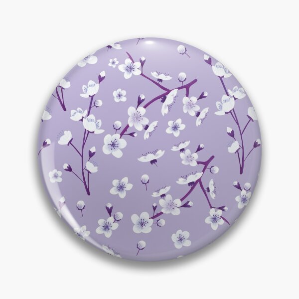 Item preview, Purple cherry tree in the garden designed and sold by Katbydesign.