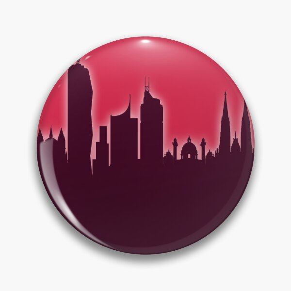 Artikelvorschau, Vienna Austria Skyline entworfen und verkauft von ArtPrints.