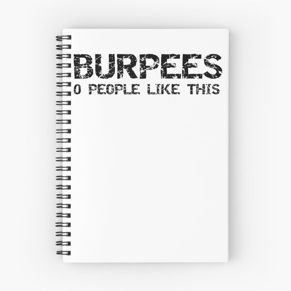 Item preview, Funny Burpees 0 People Like This Workout Quote designed and sold by TNDesignStudio.