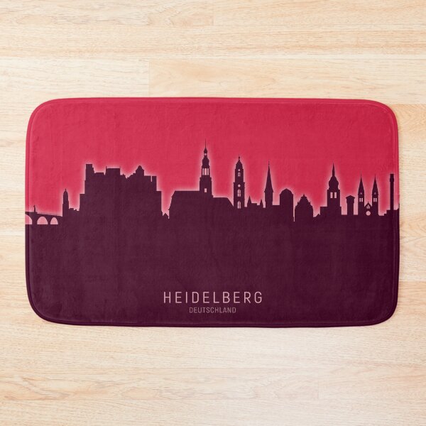 Item preview, Heidelberg Germany Skyline designed and sold by ArtPrints.