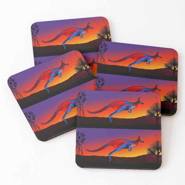 Item preview, 2 RedBack Roos designed and sold by Graham Colton.