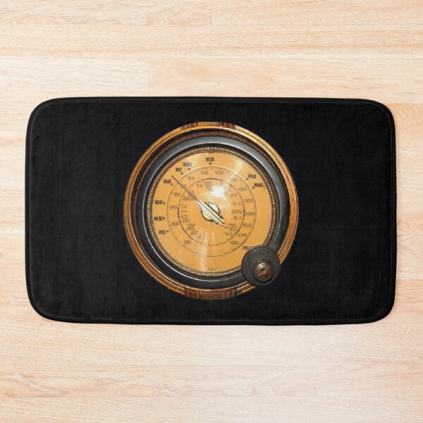 Item preview, Vintage European Radio Dial Clock designed and sold by KALEIDOSCOPE UK.