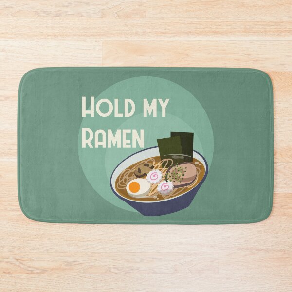 Item preview, Hold my Ramen Fun Pun Sticker for Food Lovers  designed and sold by KawaiiPattern.