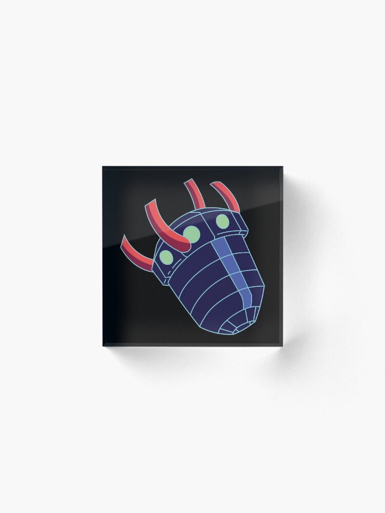 Alternate view of Rick Sanchez's Heart Metal Shield from Rick and Morty ™ Acrylic Block