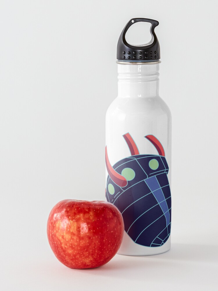 Alternate view of Rick Sanchez's Heart Metal Shield from Rick and Morty ™ Water Bottle