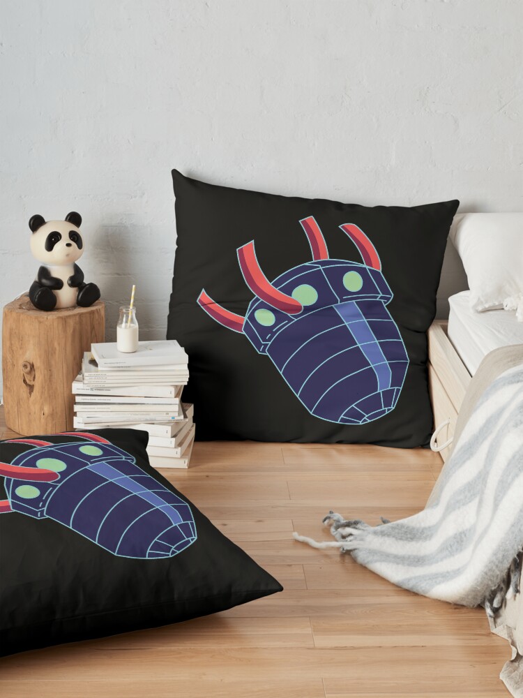 Alternate view of Rick Sanchez's Heart Metal Shield from Rick and Morty ™ Floor Pillow