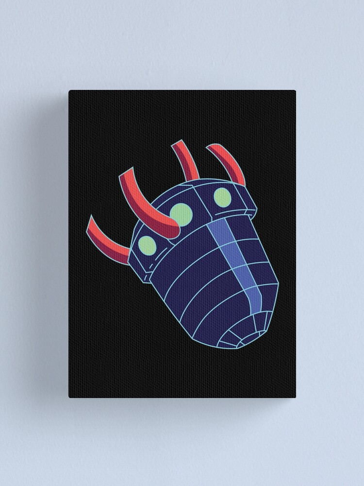 Alternate view of Rick Sanchez's Heart Metal Shield from Rick and Morty ™ Canvas Print