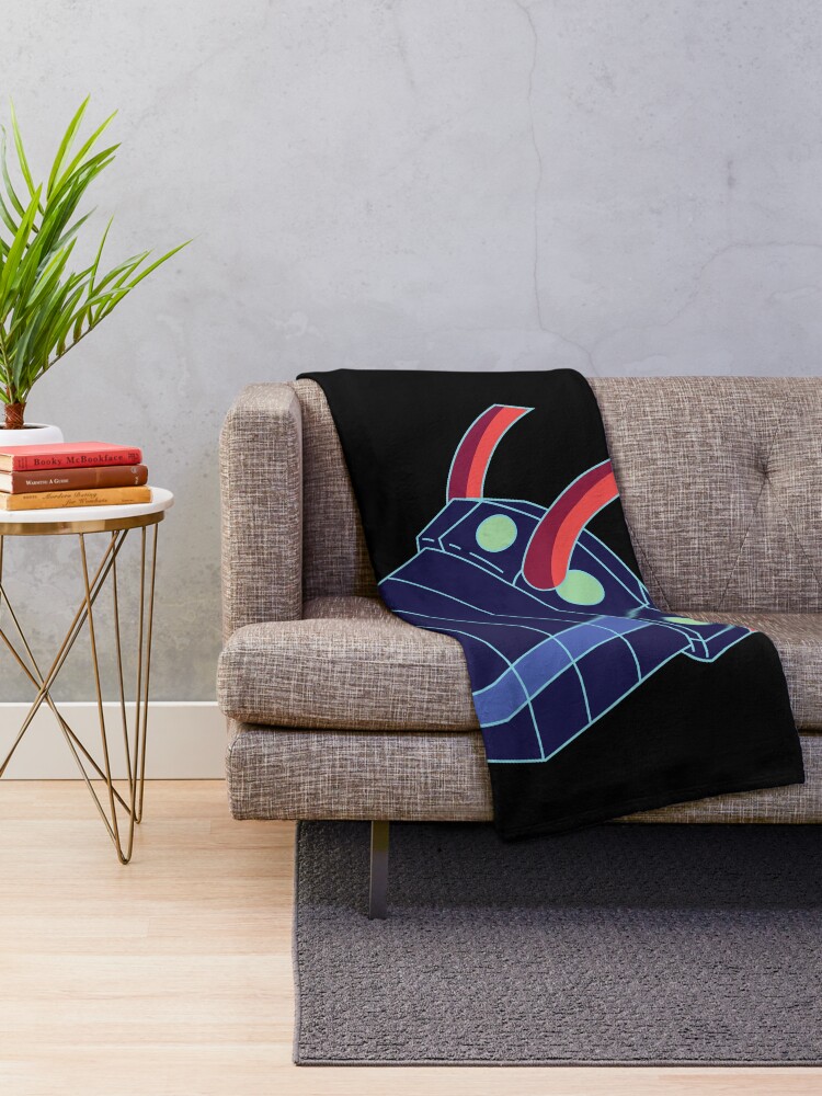 Alternate view of Rick Sanchez's Heart Metal Shield from Rick and Morty ™ Throw Blanket