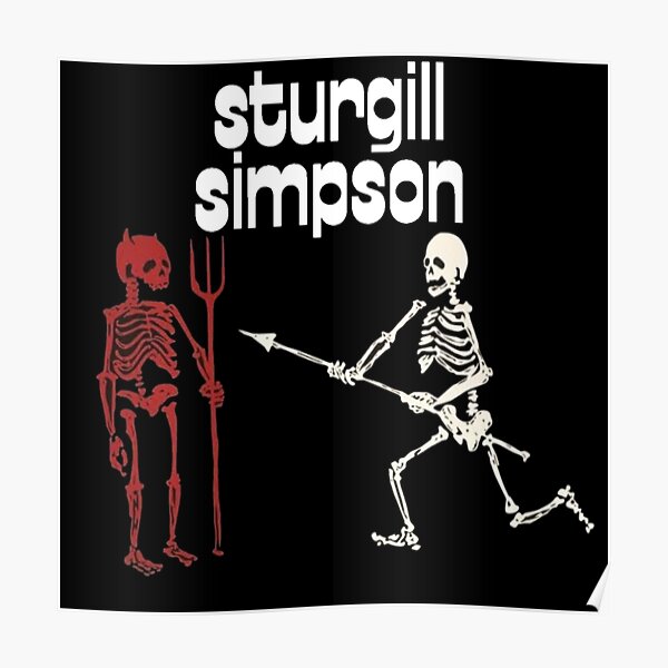 Sturg skull Poster