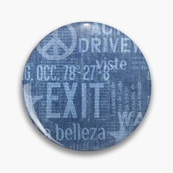 Item preview, Blue Jeans Denim Design With Text designed and sold by sosweet.