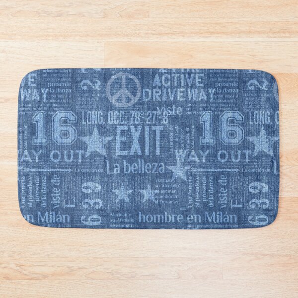 Item preview, Blue Jeans Denim Design With Text designed and sold by sosweet.