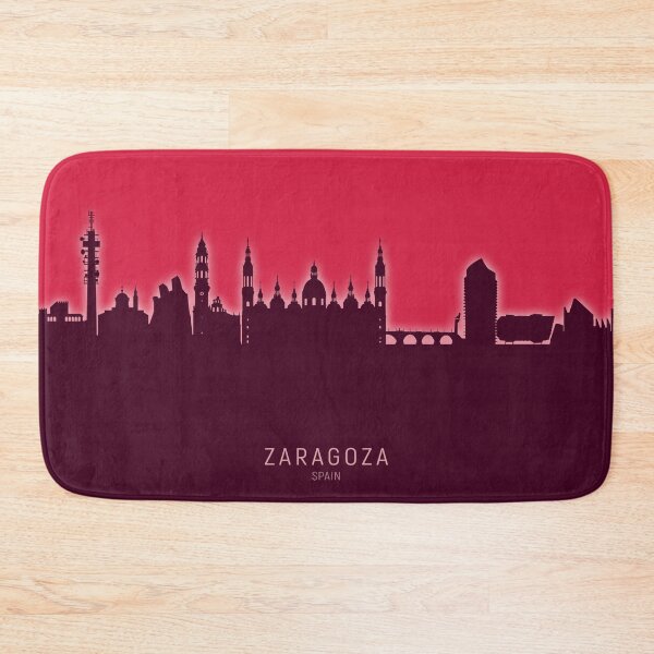 Item preview, Zaragoza Spain Skyline designed and sold by ArtPrints.