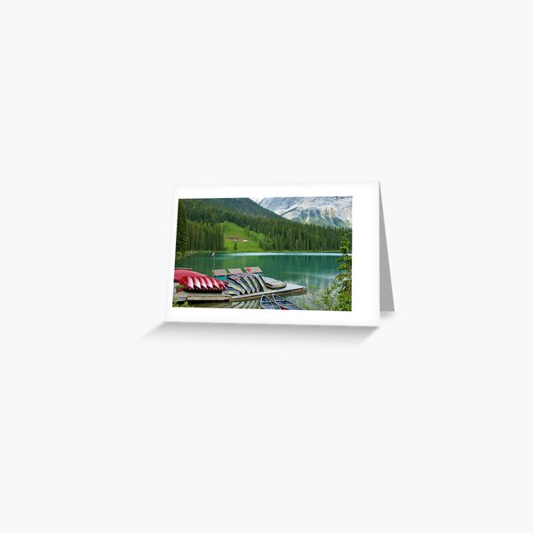 Emerald Lake Greeting Card