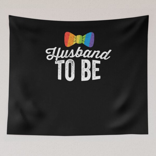 Item preview, Husband To Be Shirt Lgbt Pride Gay Wedding Bachelor Gift designed and sold by MartinBrenner32.