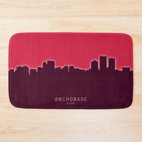 Item preview, Anchorage Alaska Skyline designed and sold by ArtPrints.