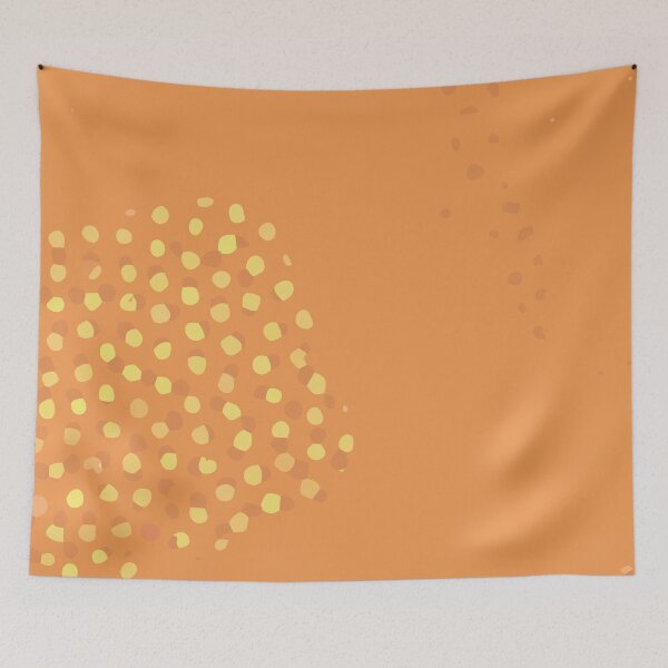 Item preview, Abstract Modern Contemporary Monochromatic Background in Orange Color GC-118-3 designed and sold by GraphicCharms.